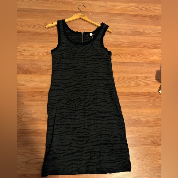 Black and grey zebra dress - Picture 3 of 5